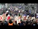 Manifestations en Europe pour défendre les libertés, imposant cortège à Bruxelles
