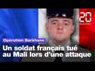 Opération Barkhane: Un soldat français tué au Mali lors d'une attaque