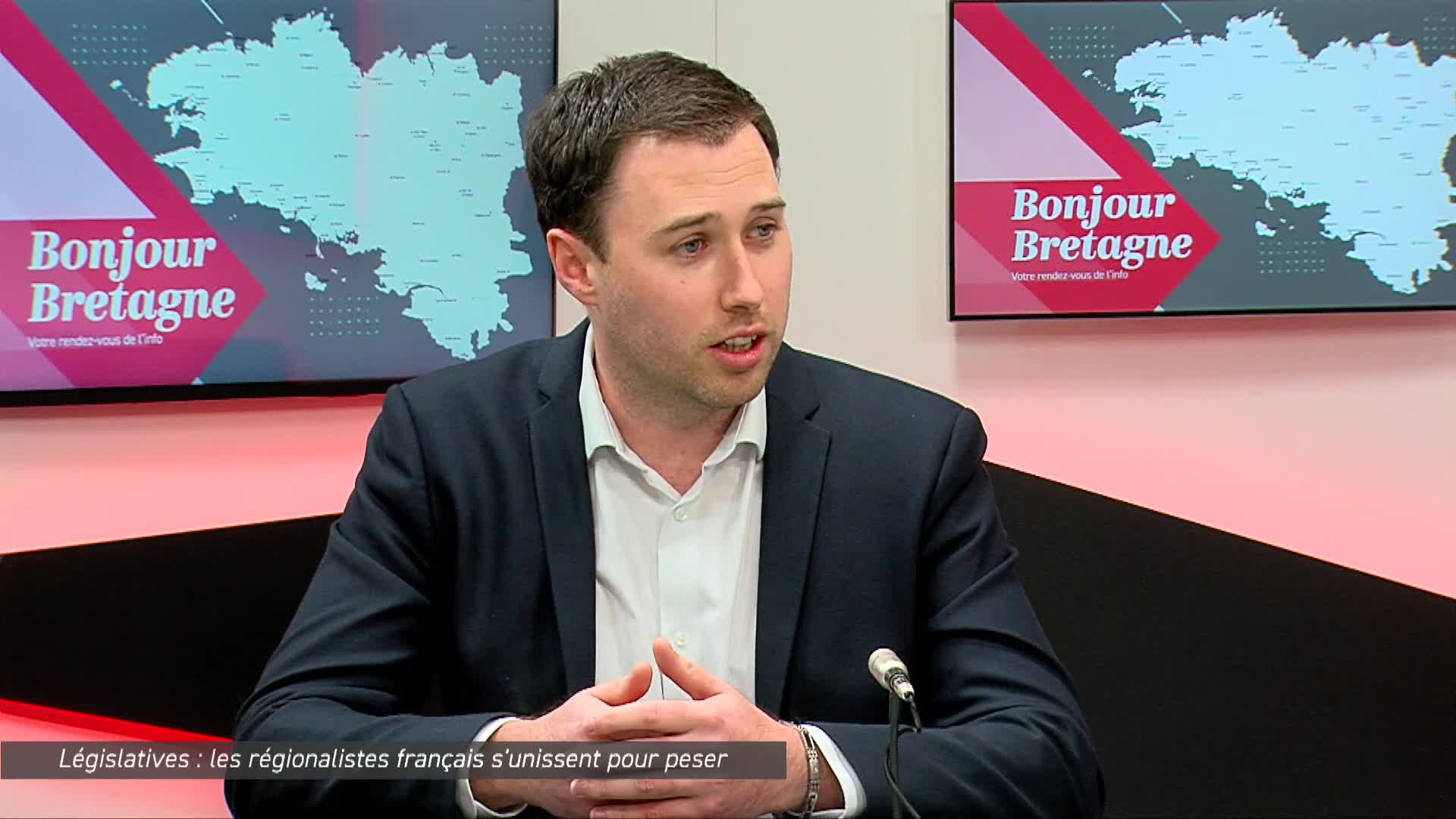 Joannic Martin, porte-parole du Parti Breton est l'invité politique de la semaine (Tébéo-TébéSud)