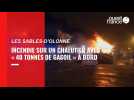 VIDEO. Aux Sables-d'Olonne, un chalutier en feu avec « 40 tonnes de gasoil » à bord