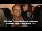 Christiane Taubira dévoile son programme pour l'élection présidentielle de 2022
