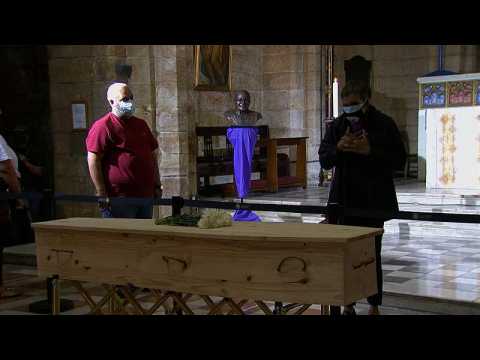 Desmond Tutu's coffin laid to rest in St George's Cathedral