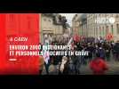 VIDÉO. Environ 2 000 enseignants en colère ont défilé à Caen