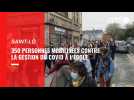 VIDEO. A Saint-Lô, personnels de l'Education nationale et élèves se mobilisent contre la gestion du Covid dans les écoles