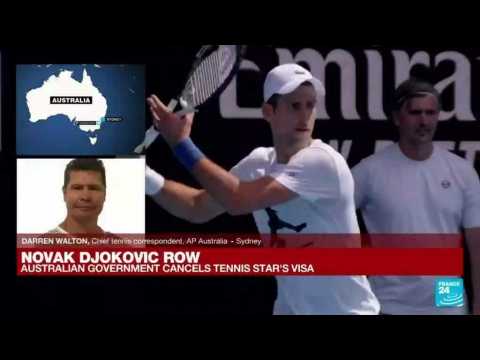 Djokovic's visa revoked again: 'World number one held Australian Open to hijack'