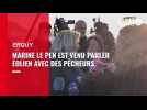 Présidentielle 2022. Marine Le Pen en déplacement en Bretagne a rencontré les pêcheurs à Erquy