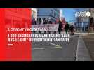VIDEO. Grève du 13 janvier : à Lorient, 1 000 manifestants protestent contre le protocole sanitaire à l'école