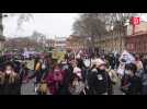 Grève des enseignants à Toulouse : départ de manifestation