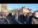 Calais : 150 manifestants contre le protocole sanitaire dans les écoles