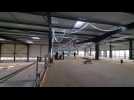 Première visite de l'extension d'Eurovanille encore en contruction