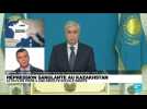 Répression sanglante au Kazakhstan : le président Kassym-Jomart Tokaïev 