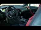 Audi R8 Coupé V10 performance Interior Design in Tango red