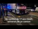 Lille : un cycliste de 17 ans meurt renversé par un camion