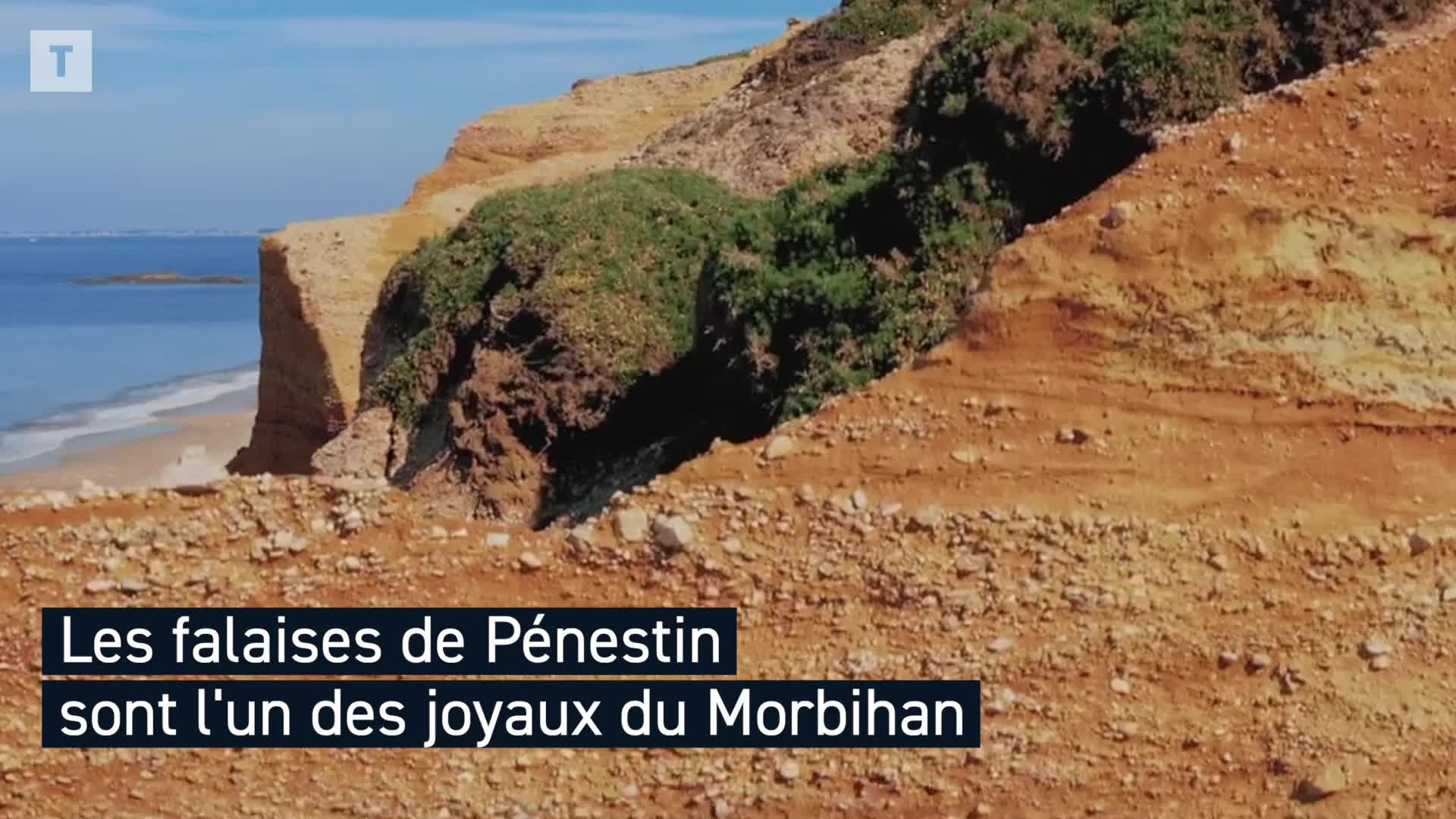 À Pénestin, les falaises ont reculé de 26 m en 50 ans (Le Télégramme)