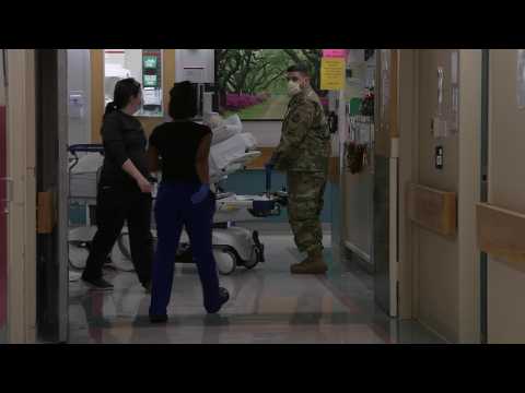 US National Guard deploys to support overwhelmed US hospitals