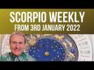 Scorpio Weekly Horoscope from 3rd January 2022