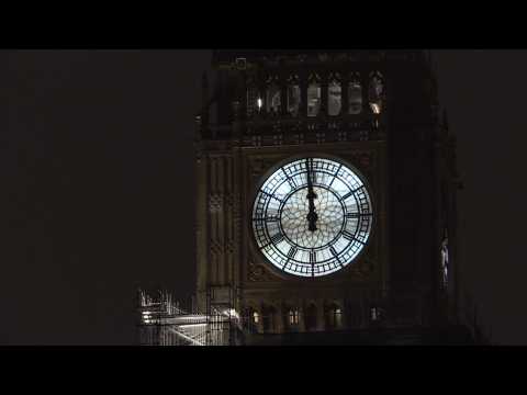 Big Ben rings in the New Year for Londoners once again