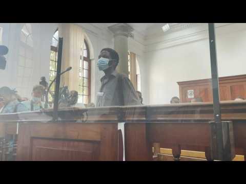 South Africa: Alleged parliament arsonist apppears in court