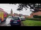 Bailleul : feu de maison avenue Colpaert
