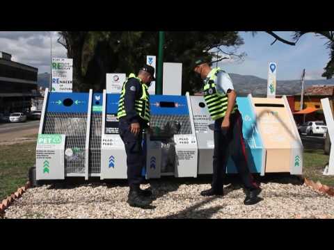 Recycling police patrol Venezuela's streets