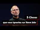 5 choses que vous ignoriez sur Steve Jobs