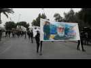 Manifestation anti-américaine à Bagdad : rassemblement pour la mort de Soleimani