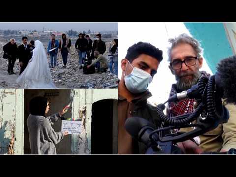 Belgian theatre group joins forces with UNESCO to help Iraqi youngsters make a movie in Mosul