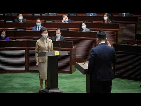 Hong Kong news site shuts as pro-Beijing lawmakers sworn in