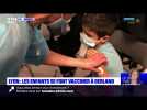 Lyon : les enfants se font vacciner à Gerland