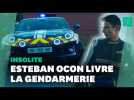 Le pilote de F1 Esteban Ocon livre l'Alpine 110 à la gendarmerie