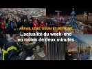 Arras, Douai, Béthune et Lens : le récap' du week-end en vidéo