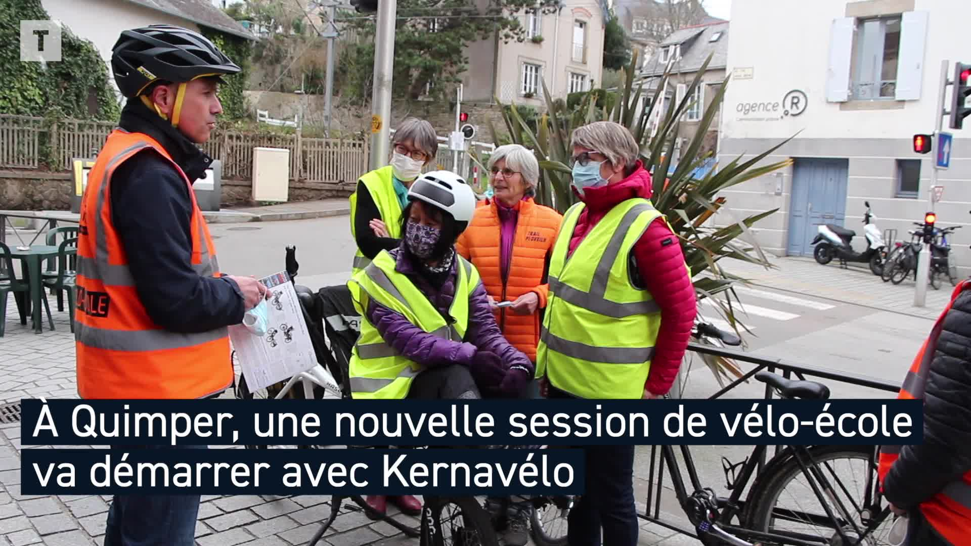 À Quimper, une nouvelle session de vélo-école va démarrer avec Kernavélo (Le Télégramme)