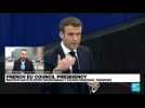French EU presidency: Macron calls for new European diplomacy, security framework
