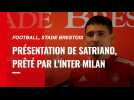 VIDÉO Stade Brestois. La présentation de Martin Satriano (Inter Milan), arrivé en prêt