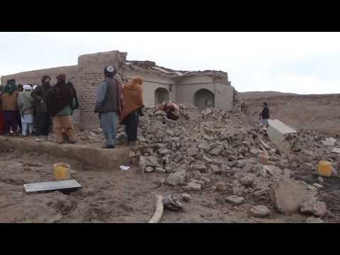 'Nothing left' say Afghans hit by deadly twin quakes