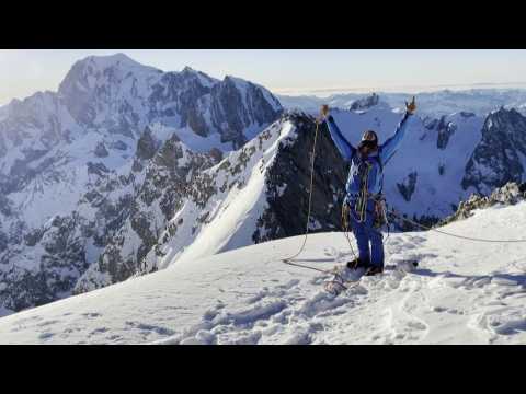 Mont Blanc massif: First successful solo winter ascent of the north face of the Grandes Jorasses