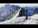 Mont-Blanc: un Français gravit en solo la face nord des Grandes Jorasses