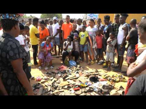Aftermath of Liberia stampede that killed 29