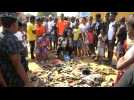 Aftermath of Liberia stampede that killed 29 - Label : AFPTV - First images - Category : News