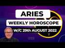 Aries Horoscope Weekly Astrology from 29th August 2022