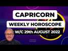 Capricorn Horoscope Weekly Astrology from 29th August 2022