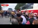 Cyclisme. Bretagne Classic Ouest France. Bain de foule pour le Belge Wout Van Aert à Plouay