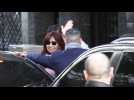 Argentine VP Kirchner leaves residence a day after attack