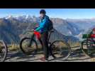Electronic biking is the best way to explore the Swiss Alps in autumn