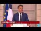 Replay : conférence de presse d'Emmanuel Macron sur la réponse européenne à la crise de l'énergie