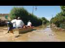 Aramon: témoignage des inondations de 2002