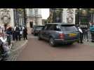 PM Liz Truss arrives at Buckingham Place