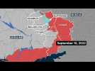 Kiev revendique des percées dans le sud et la reprise d'une ville clé dans l'est