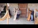 Stage de harpe pour les Journées du patrimoine 2022 à l'abbaye de Trois-Fontaines