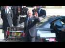 Charles III, Queen Consort arrive at St Anne's Cathedral in N. Ireland